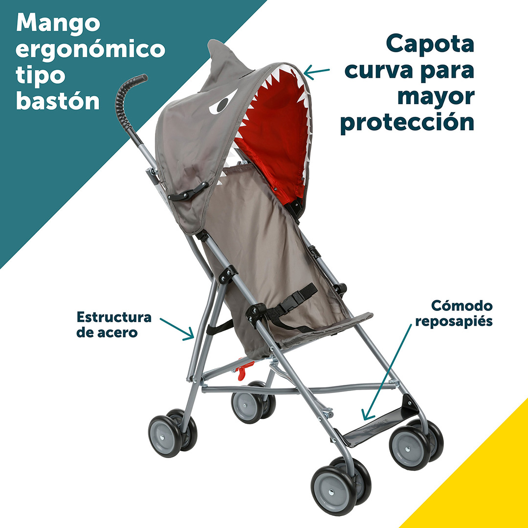 Foto 4 pulgar | Safety 1st Carriola Bastón, Tiburón