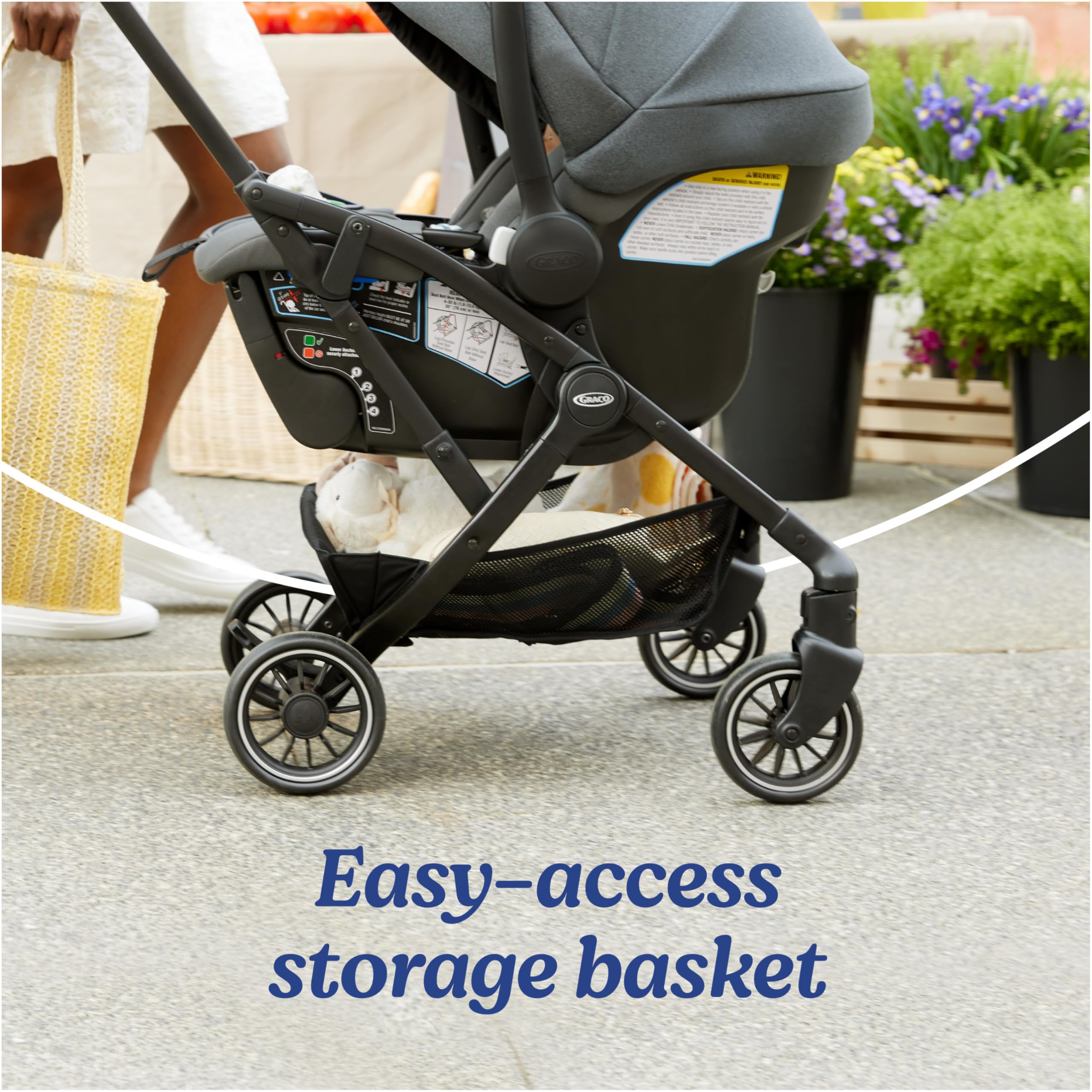 Foto 3 pulgar | Mochila Ligera Con Marco Stroller Graco On The Go Max - Venta Internacional.