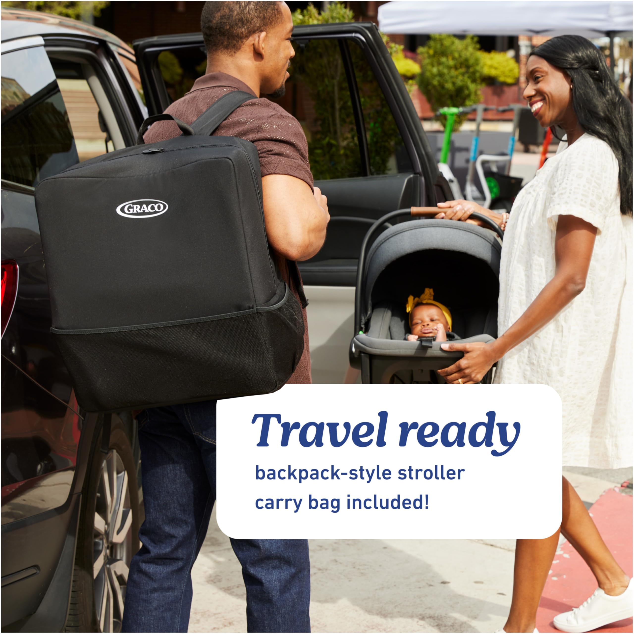 Foto 4 pulgar | Mochila Ligera Con Marco Stroller Graco On The Go Max - Venta Internacional.