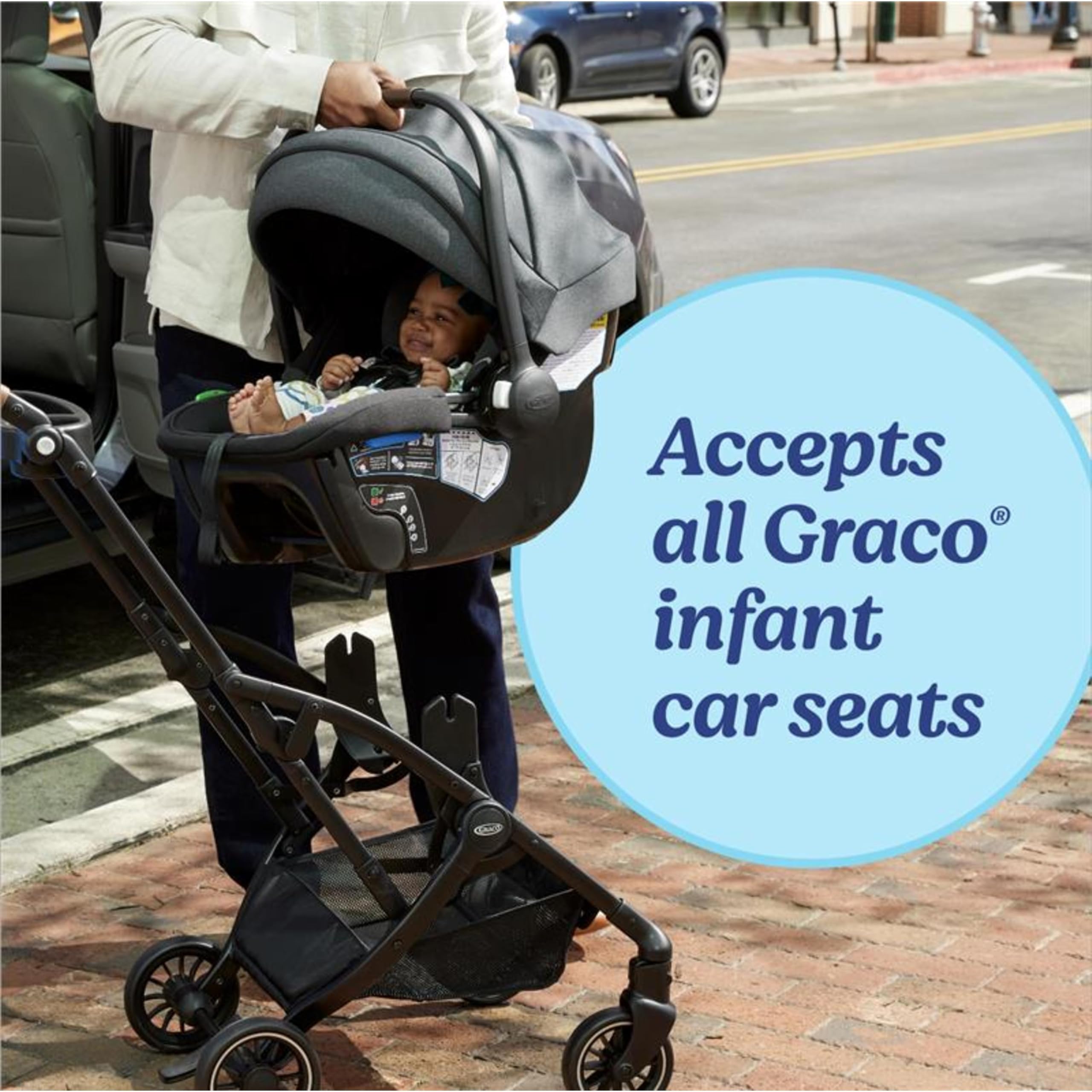 Foto 5 pulgar | Mochila Ligera Con Marco Stroller Graco On The Go Max - Venta Internacional.