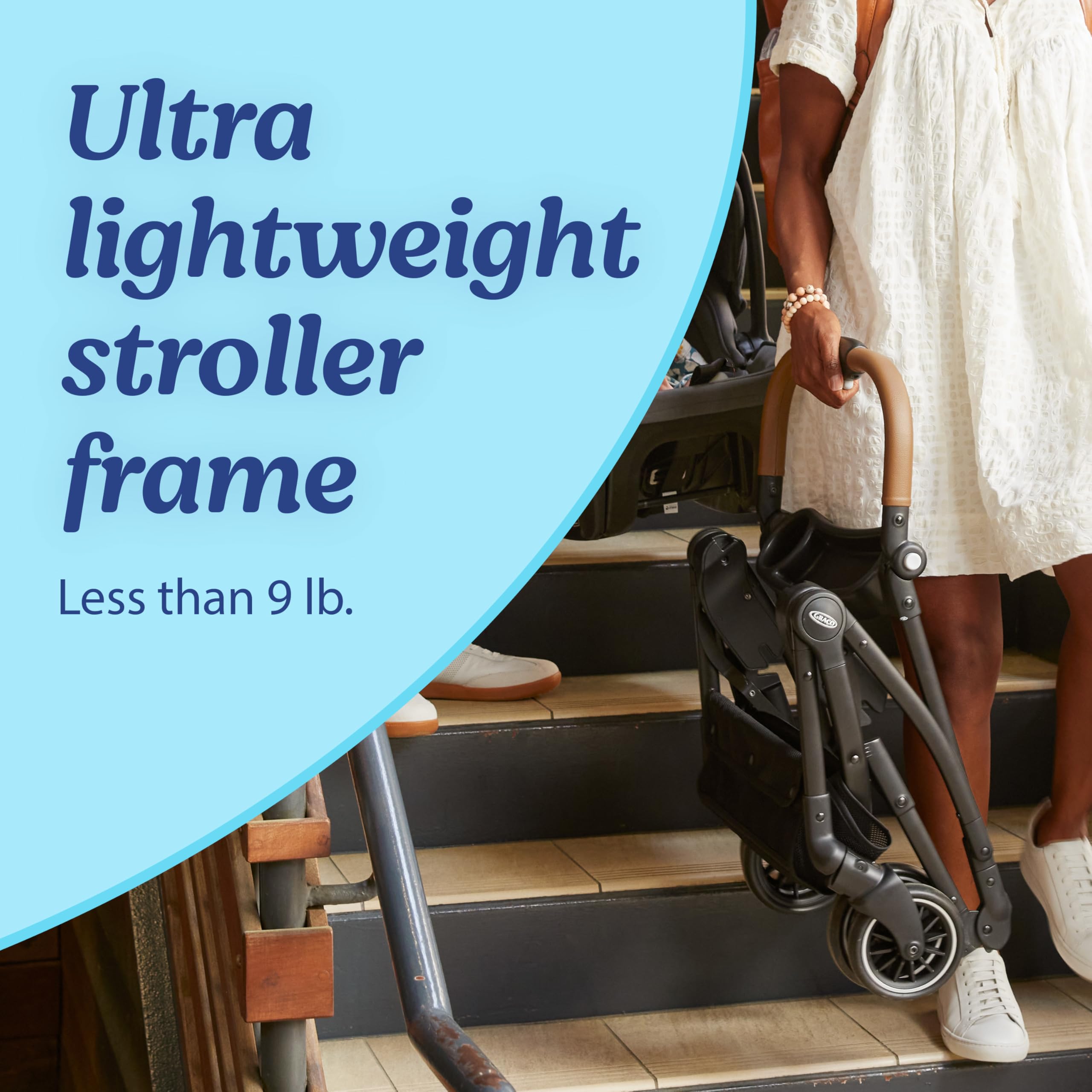 Foto 7 pulgar | Mochila Ligera Con Marco Stroller Graco On The Go Max - Venta Internacional.