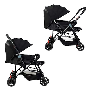 Foto 2 | Carriola Para Bebe Angelin 555-s Color Negro Reversible