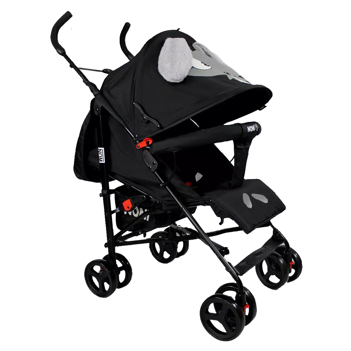 Foto 1 | Carriola De Baston Angelin 666-g Color Negro De Conejito