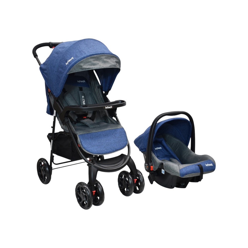 Foto 1 | Carriola Para Bebé Travel System Hiro Infanti Azul