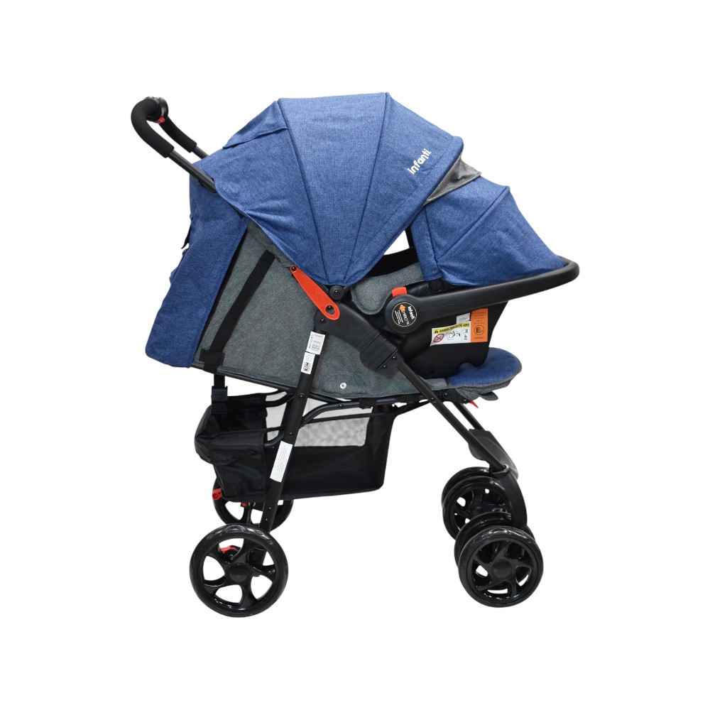 Foto 6 | Carriola Para Bebé Travel System Hiro Infanti Azul