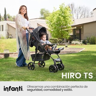 Foto 7 | Infanti Carriola Sistema De Viaje Hiro TS Con Portabebé Color Azul