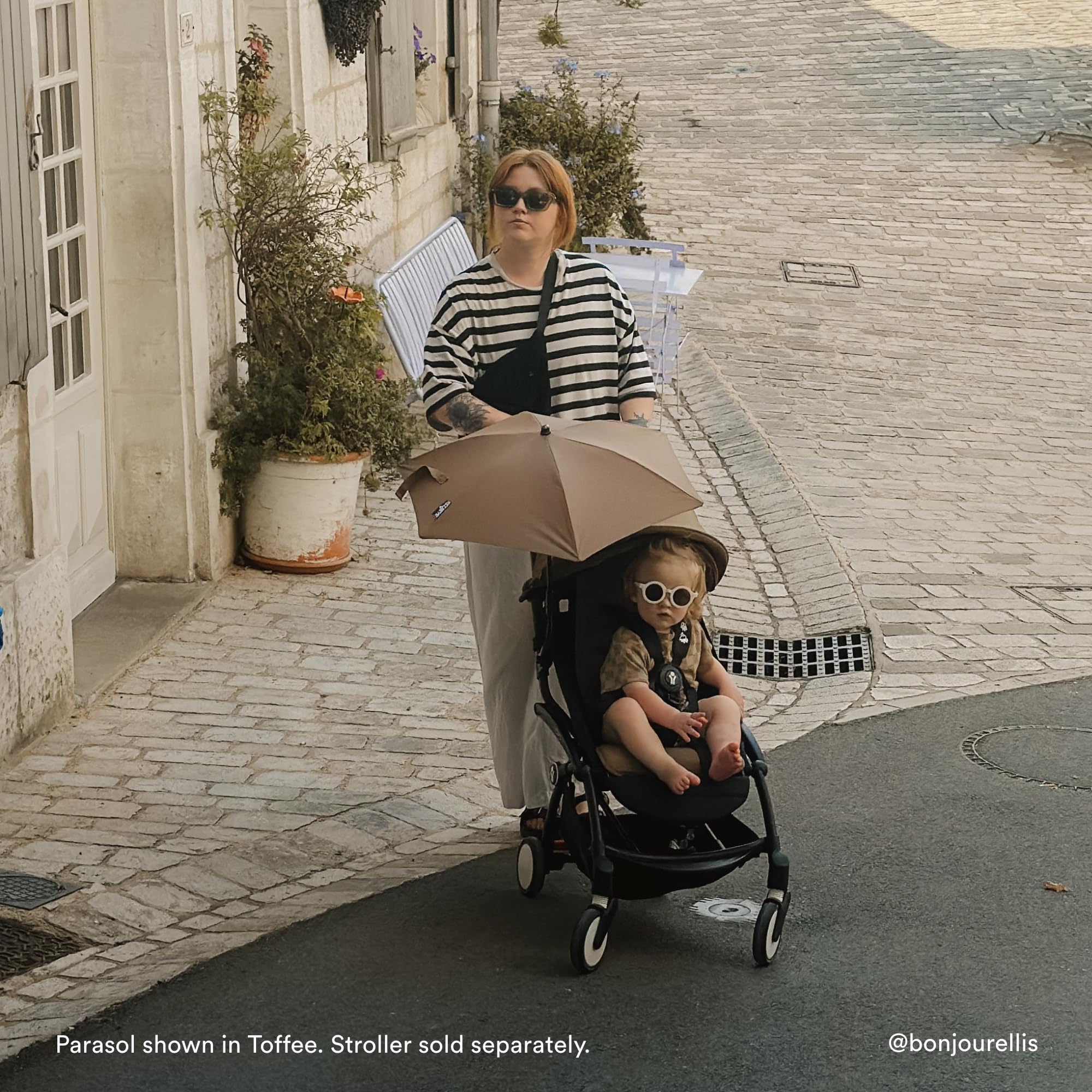 Foto 5 | Sombrilla Stokke Yoyo Taupe Upf 50+ Compatible Con Cochecitos Stokke - Venta Internacional.