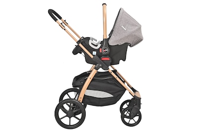 Foto 5 | Carriola Para Bebé Prinsel Explore Lx Con Portabebé Con Madera