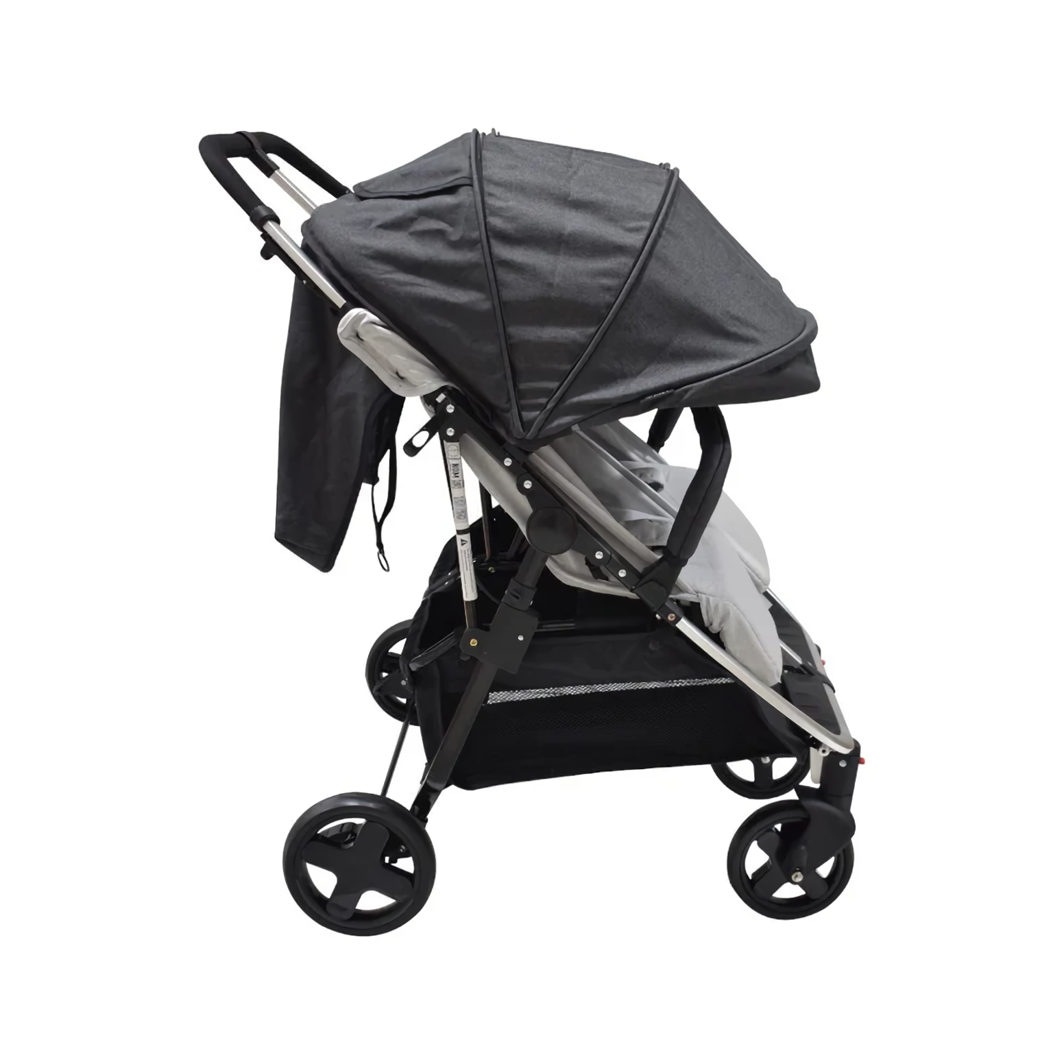 Foto 6 pulgar | Carriola Doble Para Bebé Infanti Lea Twin Reclinable Grey And Black