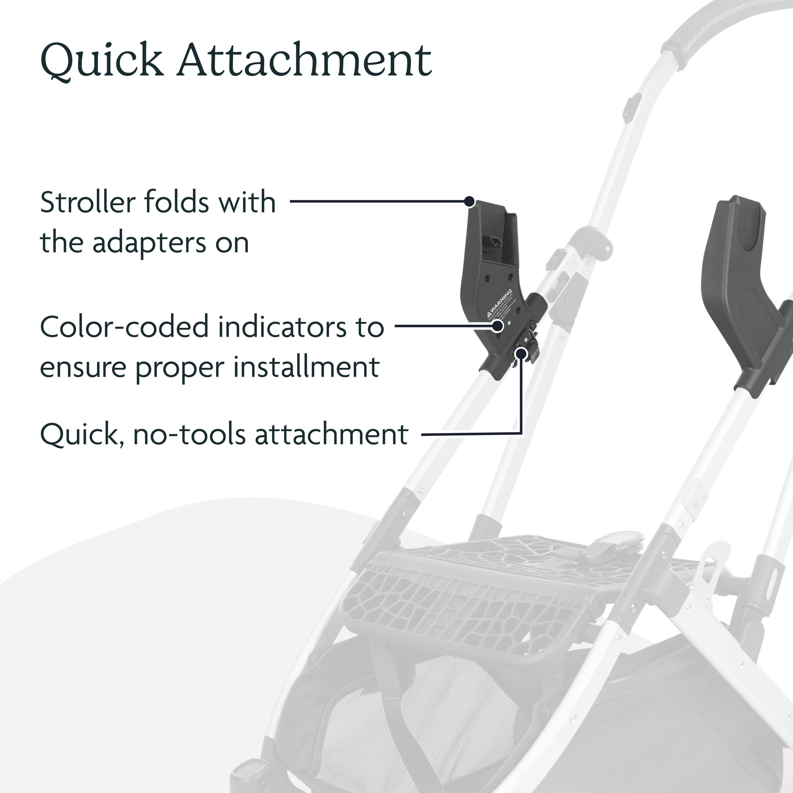 Foto 3 pulgar | Adaptador De Asiento De Coche Uppababy Para Cochecitos Minu Y Minu V2 - Venta Internacional.