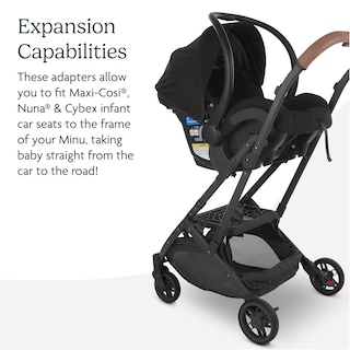 Foto 4 | Adaptador De Asiento De Coche Uppababy Para Cochecitos Minu Y Minu V2 - Venta Internacional.
