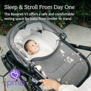 Foto 3 | Capazo Uppababy V3 Compatible Con Vista, Cruz, Ridge, Minu - Venta Internacional.