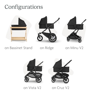 Foto 6 | Capazo Uppababy V3 Compatible Con Vista, Cruz, Ridge, Minu - Venta Internacional.