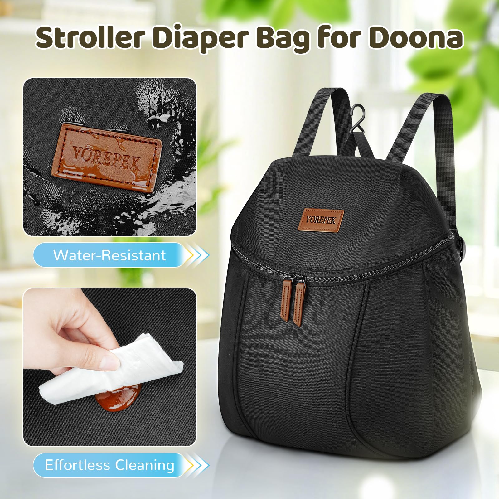 Foto 7 pulgar | Organizador De Bolsas De Cochecito Yorepek Para Silla De Coche Doona - Venta Internacional.