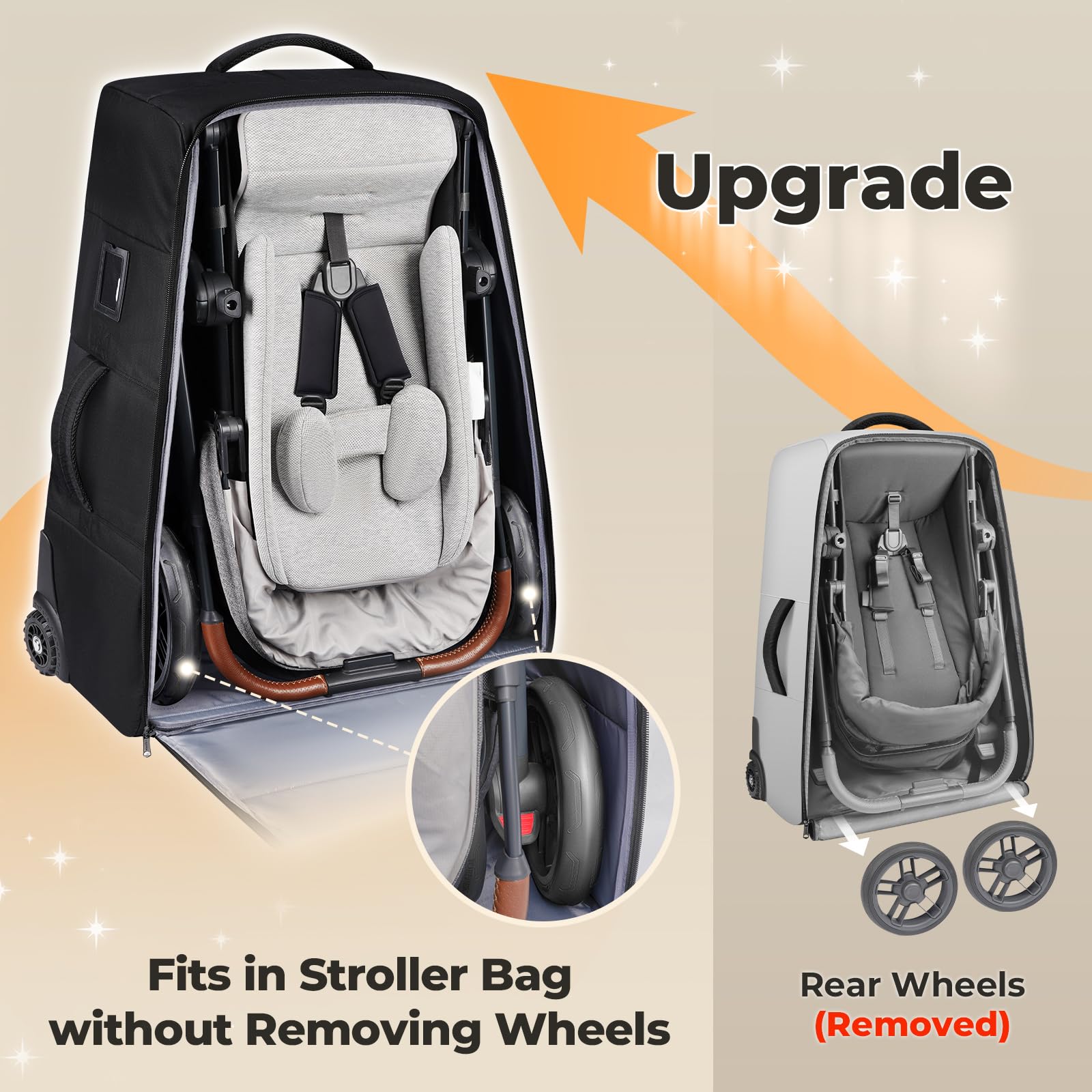 Foto 2 | Bolsa De Cochecito Yorepek Compatible Con Uppababy Vista O Cruz - Venta Internacional.