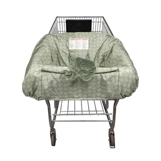 Foto 1 | Funda Para Carrito De Compras Boppy Green Leaf Con Arnés De Seguridad, 6 Meses O Más - Venta Internacional.