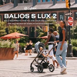 Foto 2 | Silla De Paseo Cybex Balios S Lux Con Orientación Delantera Y Trasera, Reclinable, Color Gris Lava - Venta Internacion
