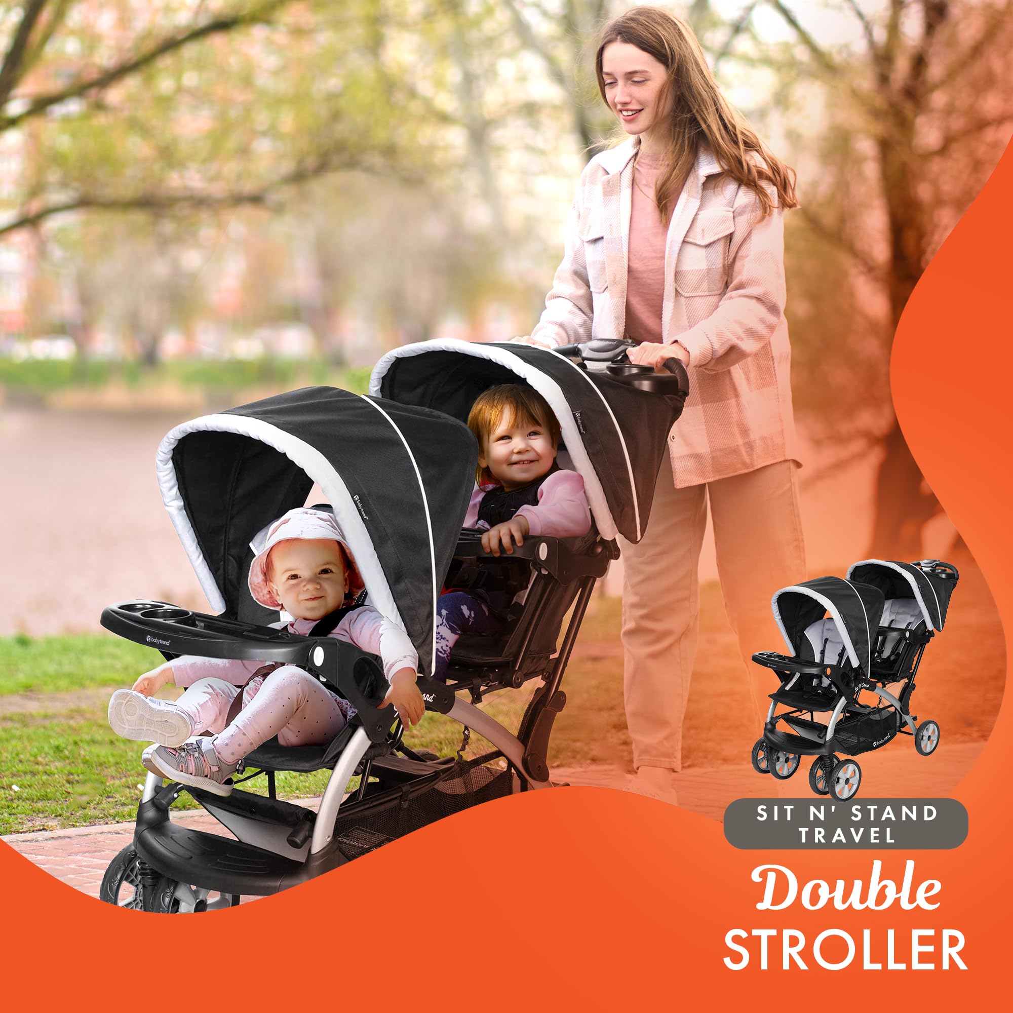 Foto 5 pulgar | Combo De Cochecito Y Asiento De Coche Baby Trend Sit N Stand Stormy - Venta Internacional.