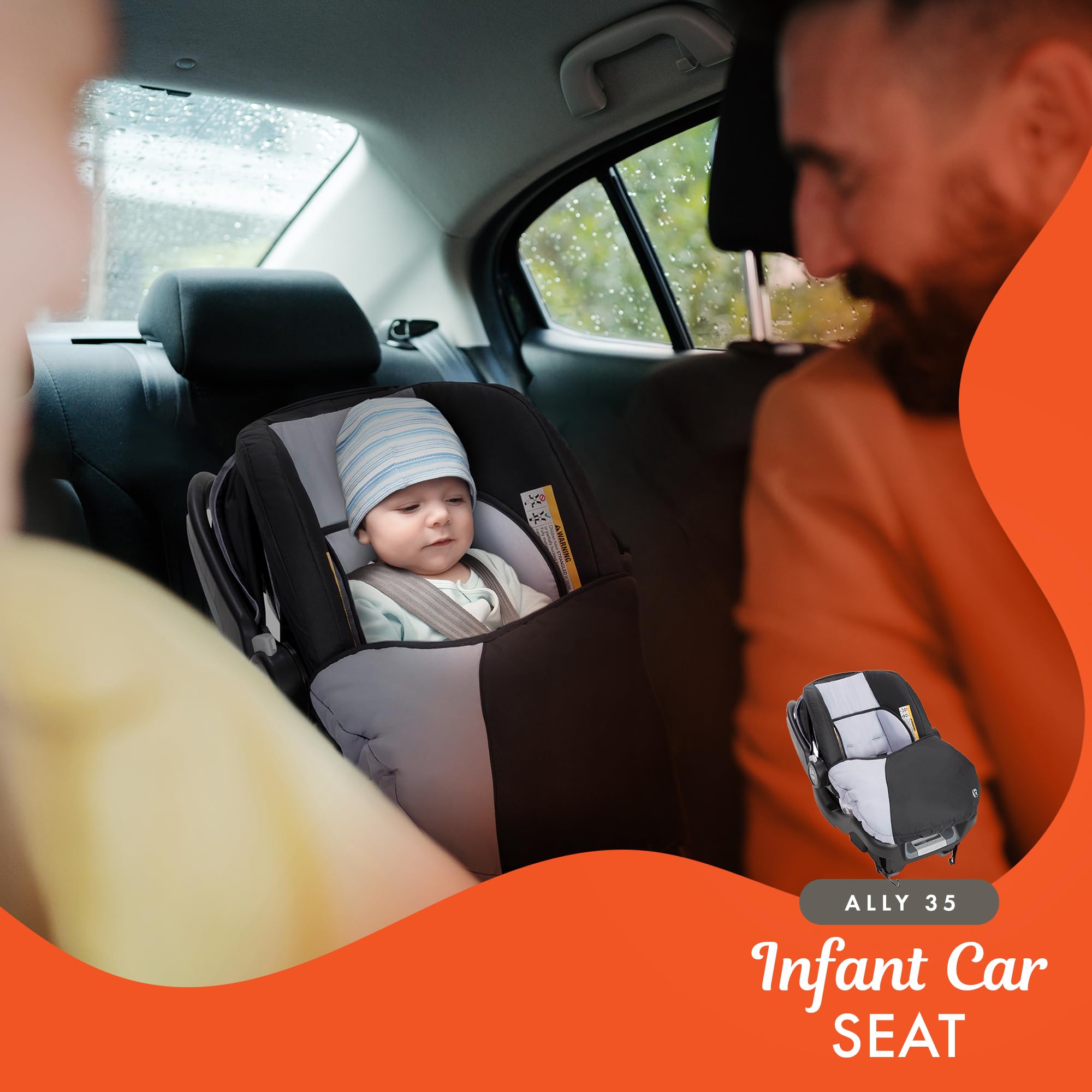 Foto 6 pulgar | Combo De Cochecito Y Asiento De Coche Baby Trend Sit N Stand Stormy - Venta Internacional.