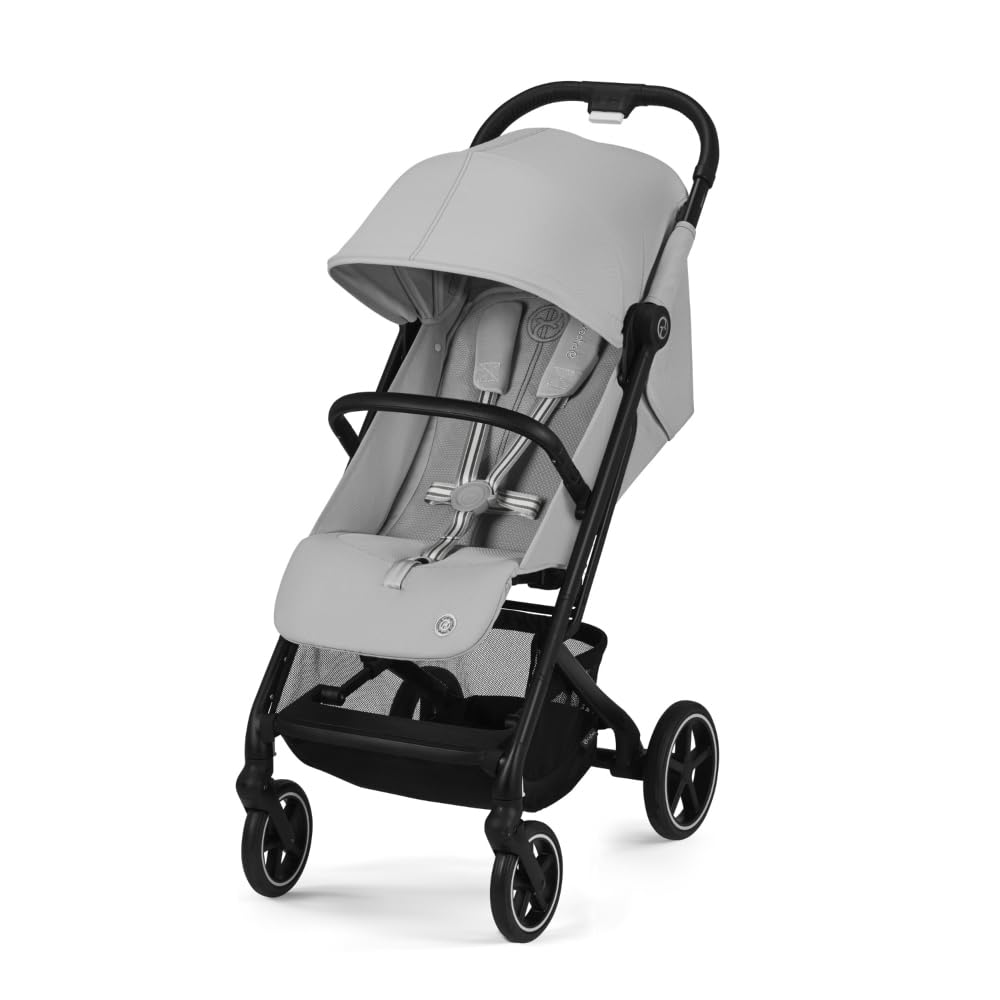 Cochecito Cybex Beezy 2 Compacto Y Ligero Con Asiento De Coche, Color Gris Niebla - Venta Internacional.