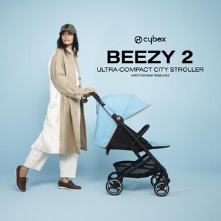 Foto 2 | Cochecito Cybex Beezy 2 Compacto Y Ligero Con Asiento De Coche, Color Gris Niebla - Venta Internacional.