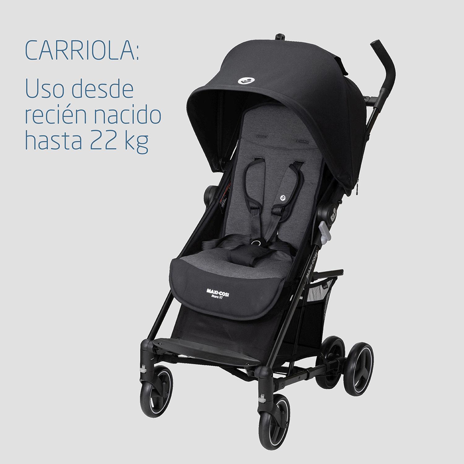 Foto 3 pulgar | Maxi Cosi Sistema De Viaje Mara Xp Essential Black