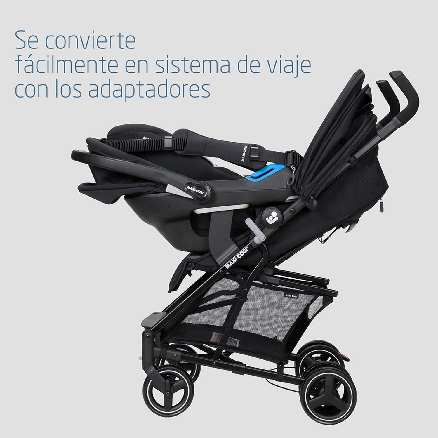 Foto 4 pulgar | Maxi Cosi Sistema De Viaje Mara Xp Essential Black