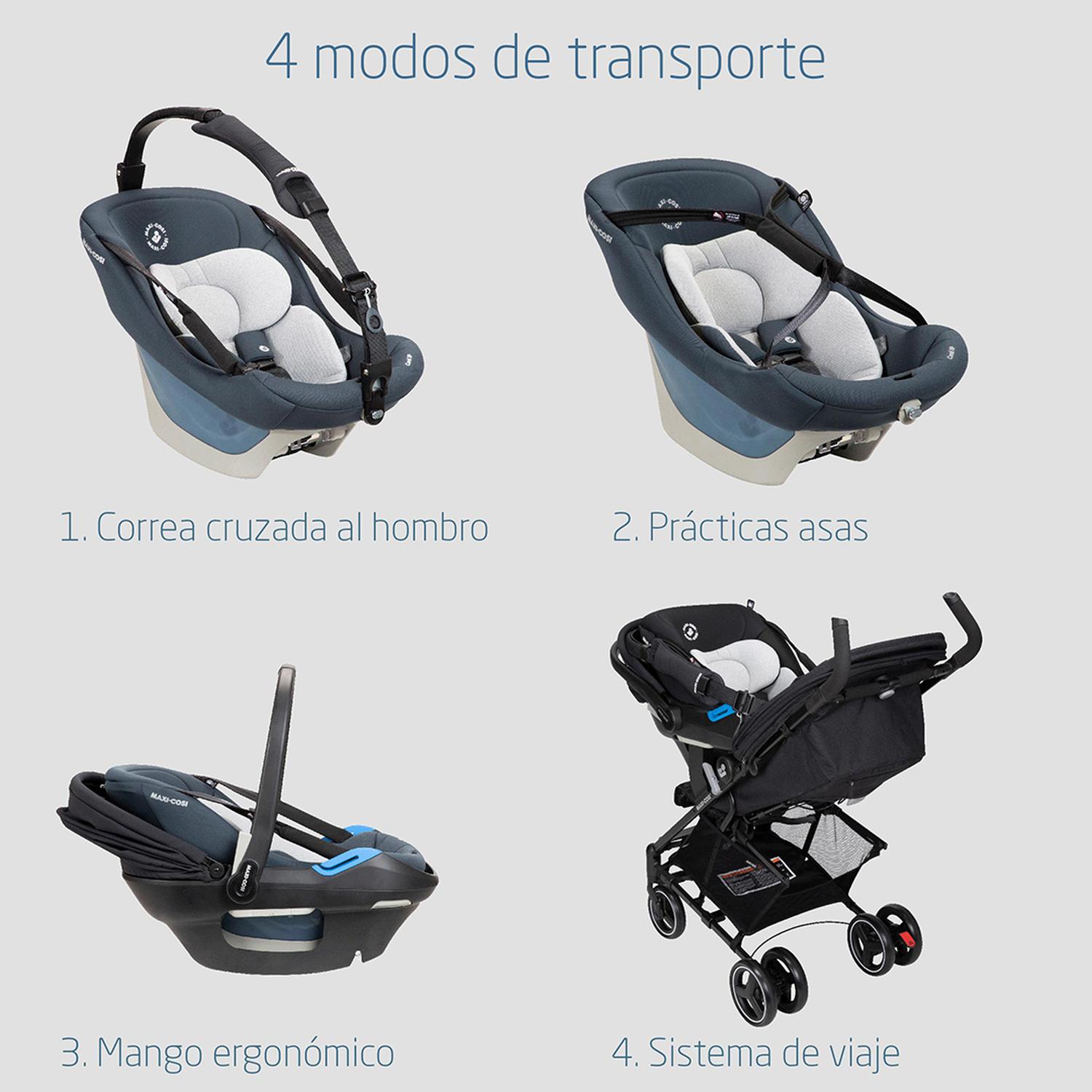 Foto 5 pulgar | Maxi Cosi Sistema De Viaje Mara Xp Essential Black