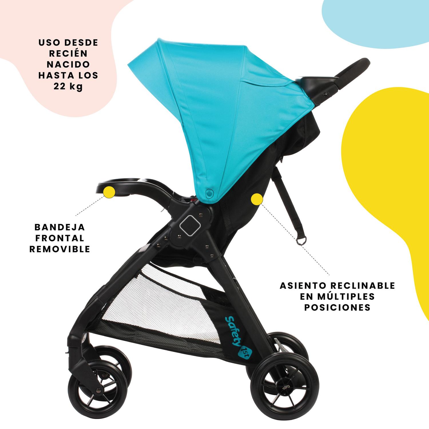 Foto 3 pulgar | Safety 1st Sistema De Viaje Smooth Ride Lake Blue