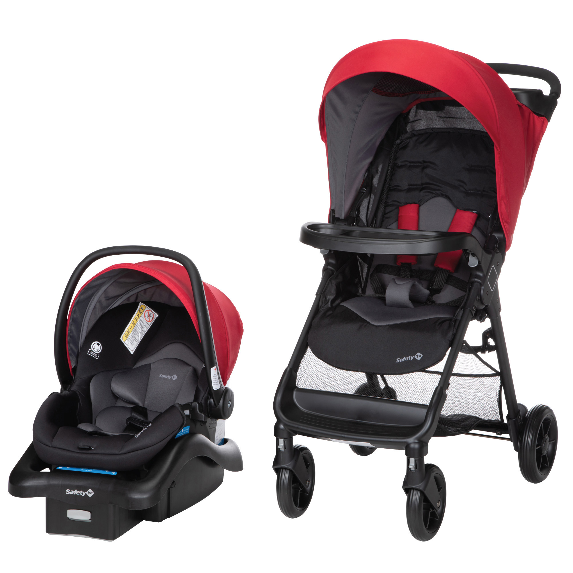 Foto 2 pulgar | Safety 1st Sistema De Viaje Smooth Ride Black Cherry