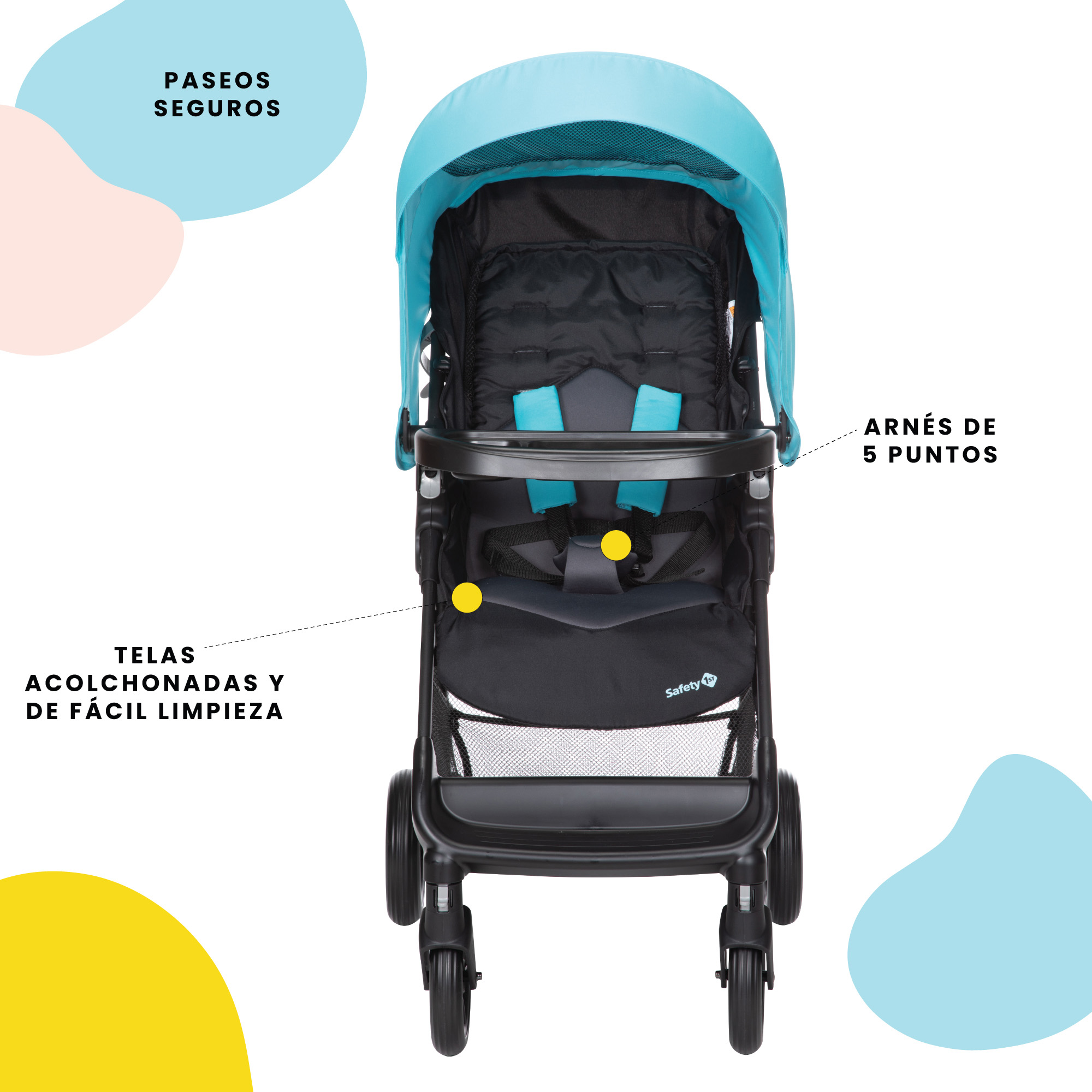 Foto 7 pulgar | Safety 1st Sistema De Viaje Smooth Ride Sky Fall