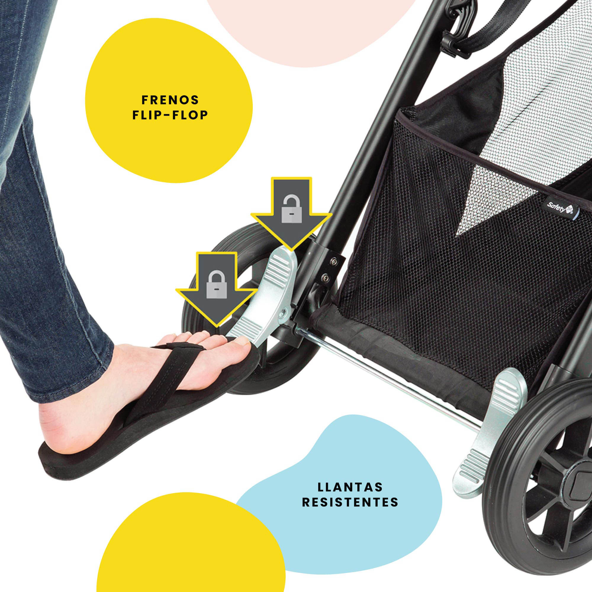 Foto 4 pulgar | Safety 1st Sistema De Viaje Smooth Ride Wisteria