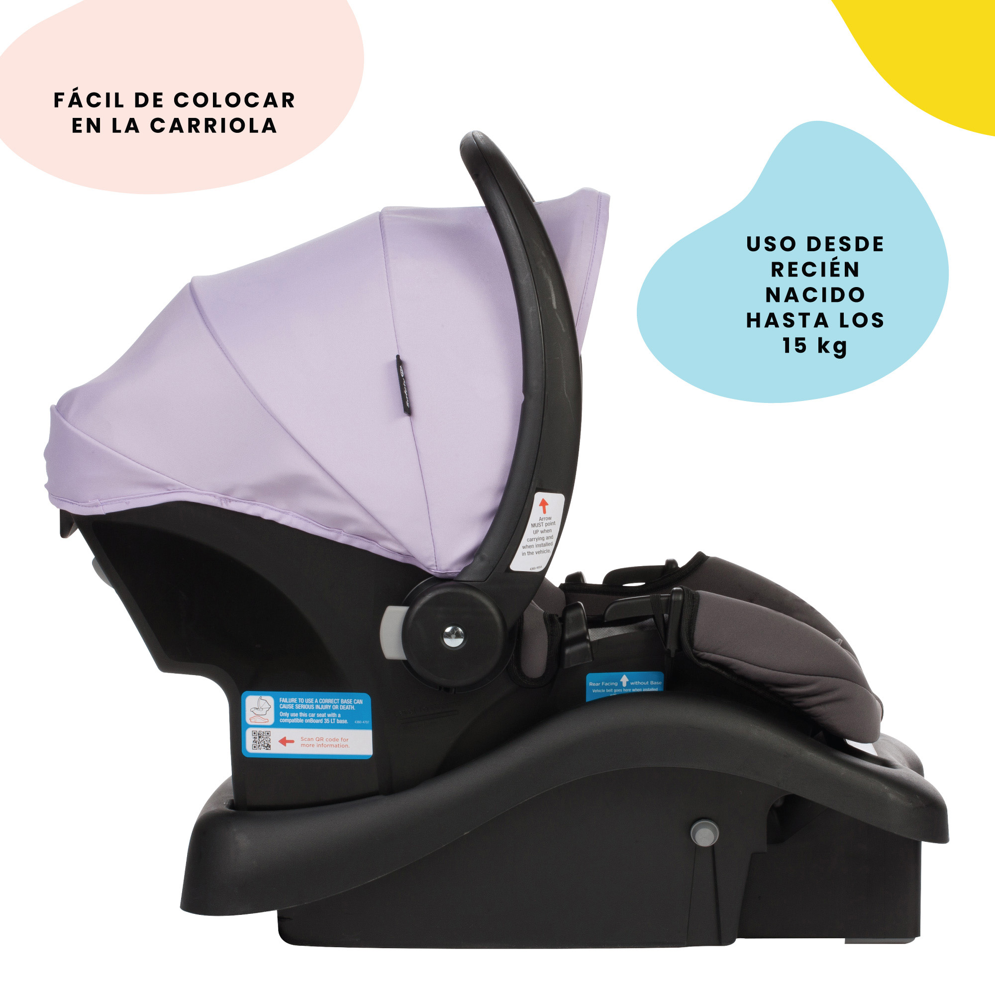 Foto 5 pulgar | Safety 1st Sistema De Viaje Smooth Ride Wisteria