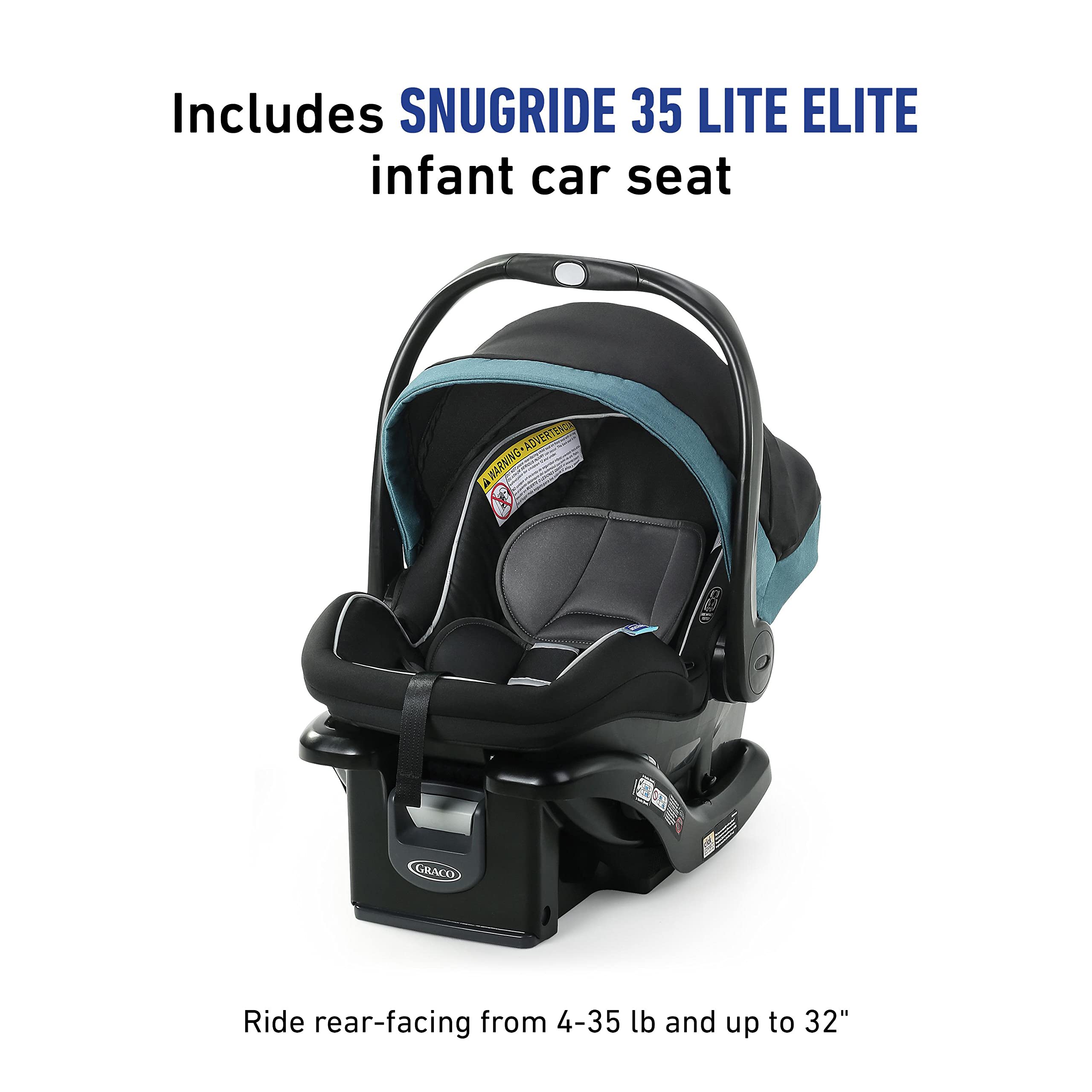 Foto 5 | Sistema De Viaje Graco Modes Nest Con Cochecito Y Asiento De Coche Bayfield - Venta Internacional.