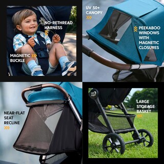 Foto 6 | Stroller Baby Jogger City Mini Gt3 Todo Terreno Con Neumáticos Neumáticos - Venta Internacional.