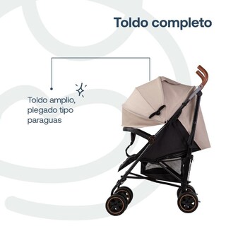Foto 6 | Bebesit Coche Paragua Magic Ride Reclinable 5 Puntos Seguridad