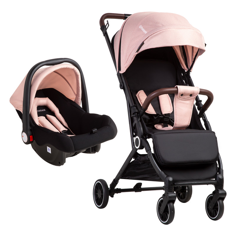 Foto 2 pulgar | Bebesit Travel System Soho Carriola Autoasiento Reclinable Uv