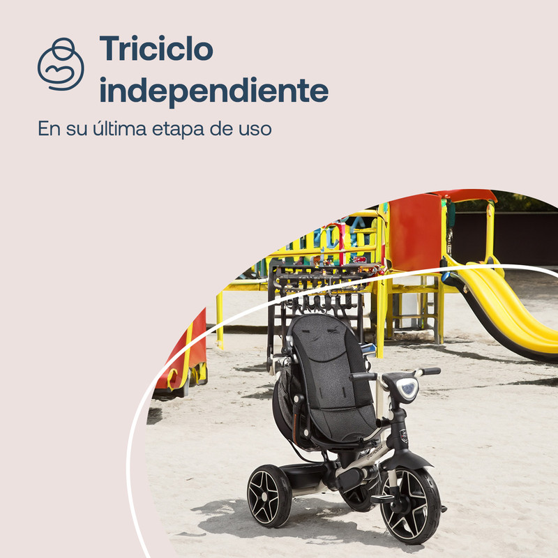 Foto 7 pulgar | Bebesit Triciclo Explorer Lx Reclinable 360° Uv Protección
