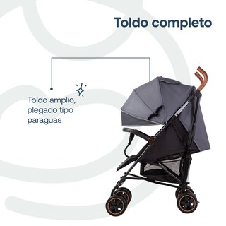 Foto 6 | Bebesit Coche Paragua Magic Ride Reclinable 5 Puntos Seguridad