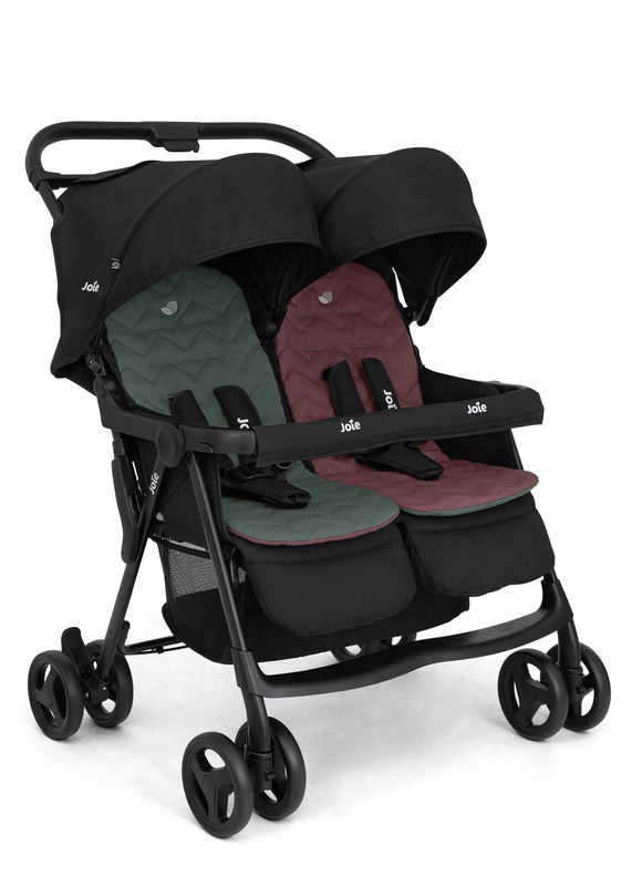 Foto 2 pulgar | Joie Coche Doble Aire Twin Reclinable Plegado Compacto 15kg