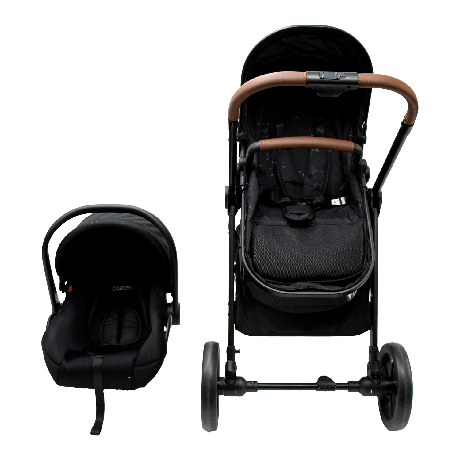 Foto 3 pulgar | Bebesit Carriola Travel System Nomad Bastón Reclinable