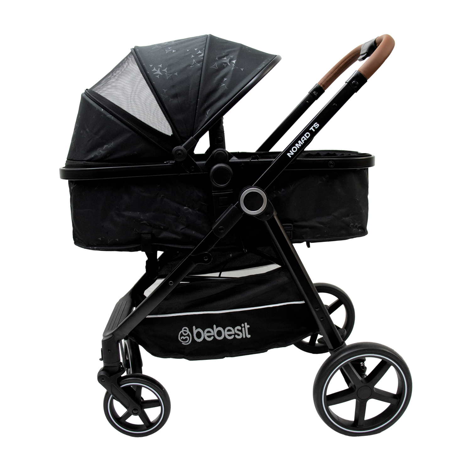 Foto 7 pulgar | Bebesit Carriola Travel System Nomad Bastón Reclinable