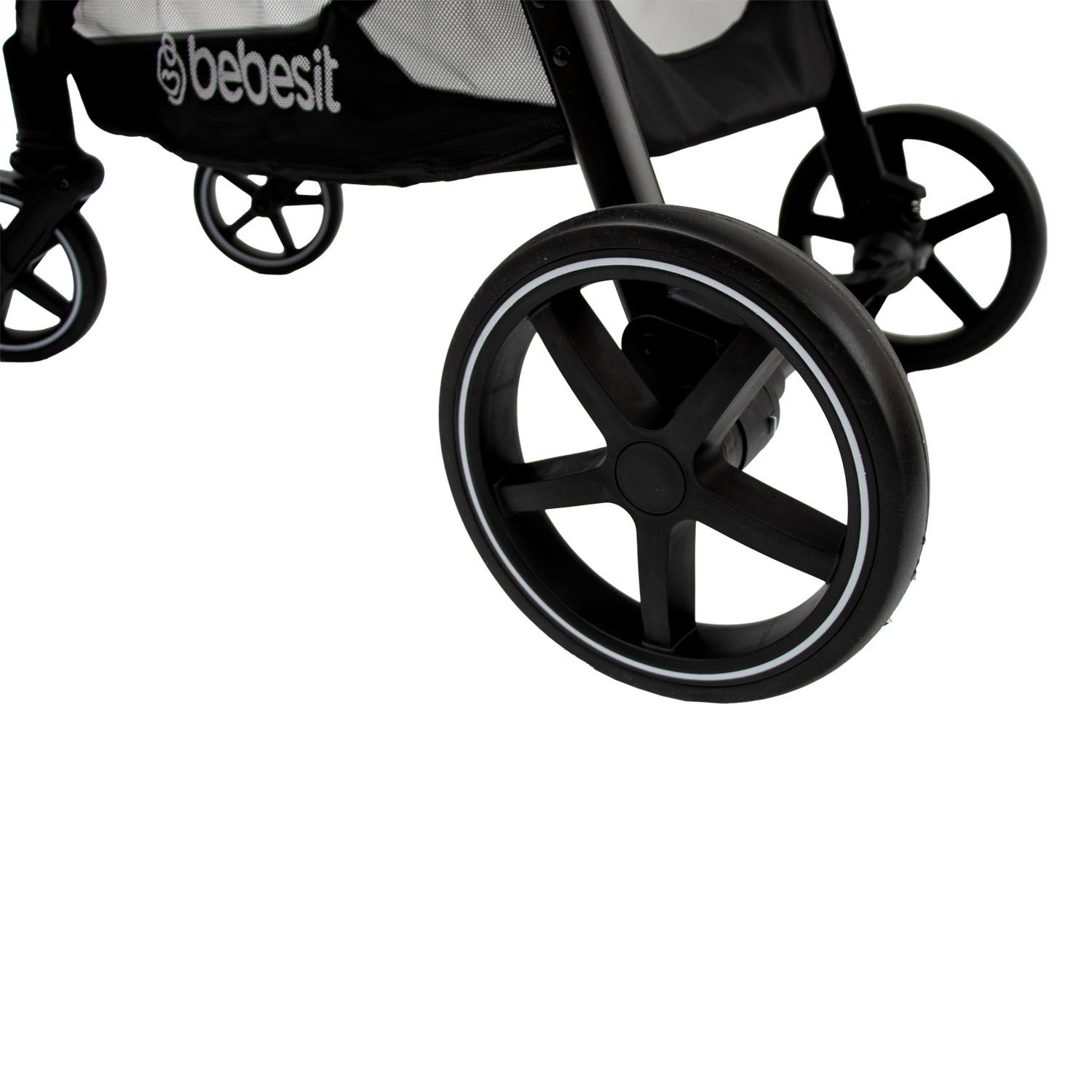 Foto 8 pulgar | Bebesit Carriola Travel System Nomad Bastón Reclinable