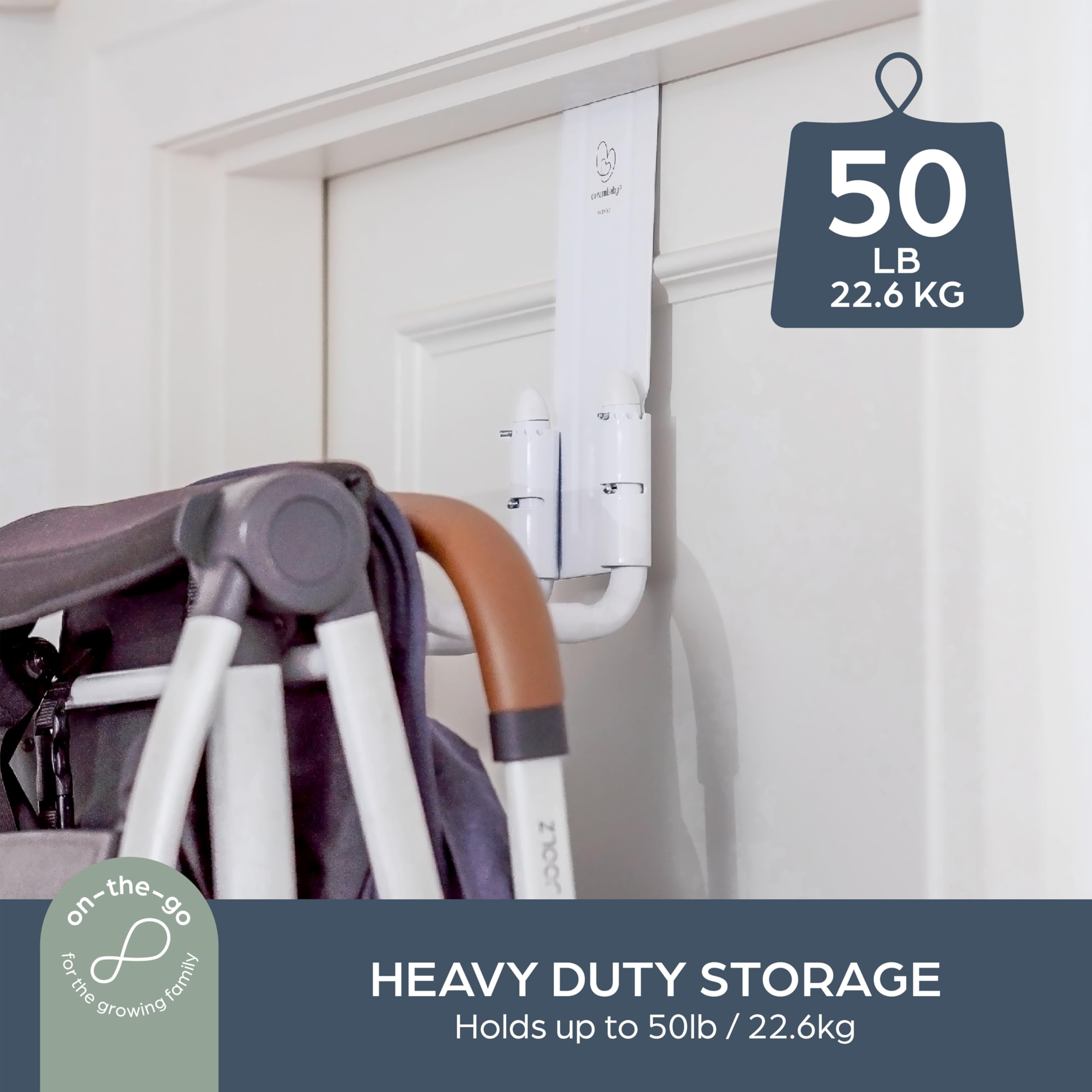 Foto 3 pulgar | Colgador Para Cochecito Dreambaby Strollaway Over The Door, 50 Kg - Venta Internacional.