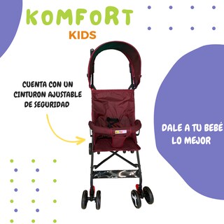 Foto 2 | Carriola Para Bebé Komfort Plegable, Portátil Y Ligera