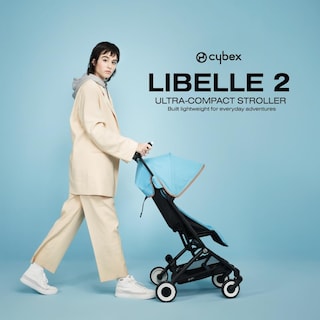 Foto 2 | Cochecito De Bebé De Viaje Cybex Libelle, Ligero, Bolsillo Moon - Venta Internacional.