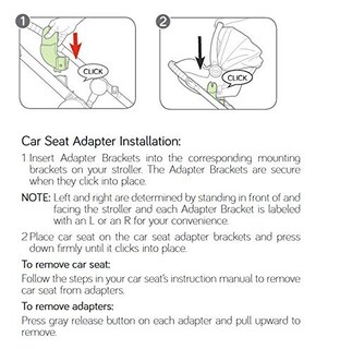 Foto 4 | Adaptadores De Asiento De Coche Graco Para Baby Jogger City Select Black - Venta Internacional.