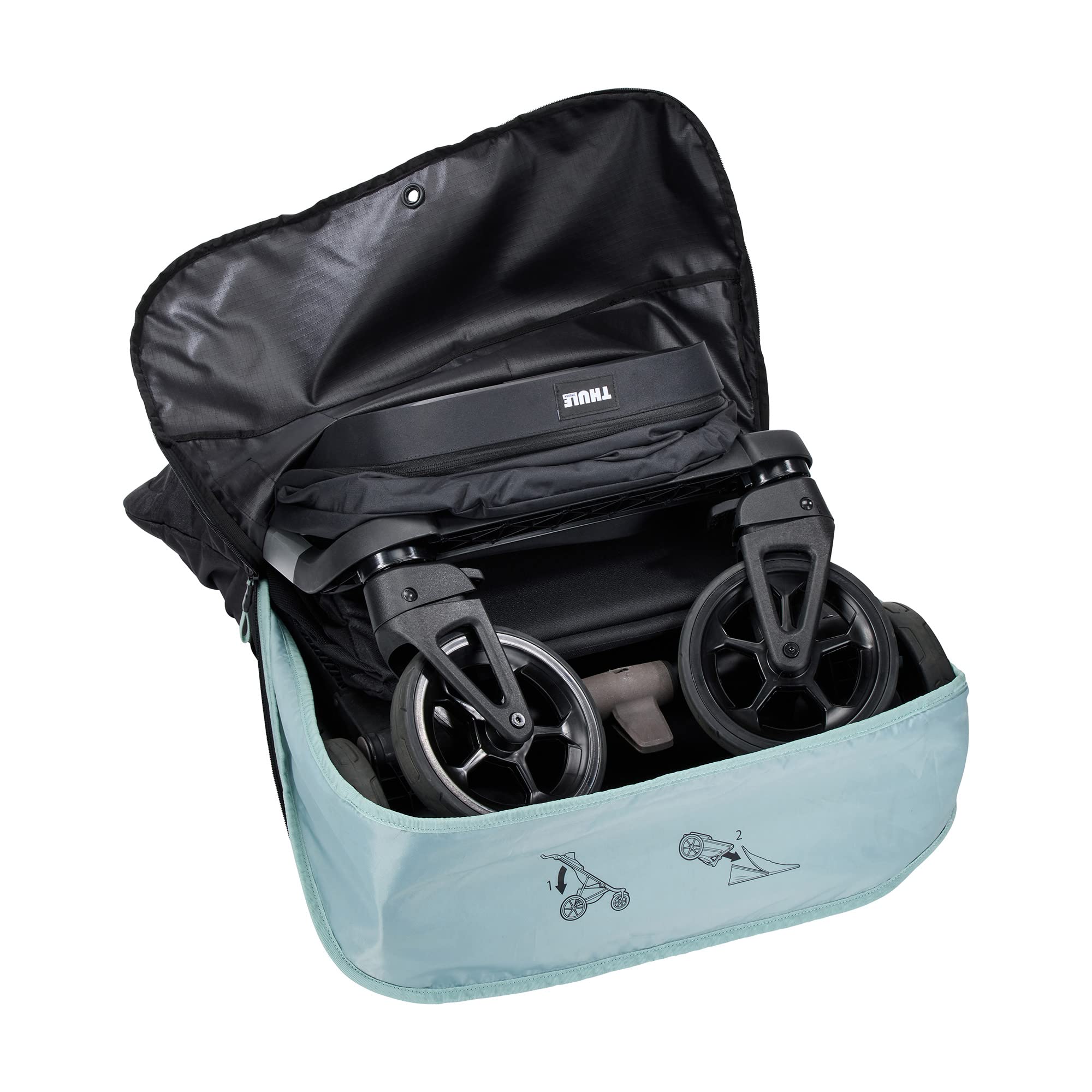 Foto 3 pulgar | Bolsa De Viaje Para Cochecito Thule Compact, Plegable, Con Esquinas Acolchadas - Venta Internacional.