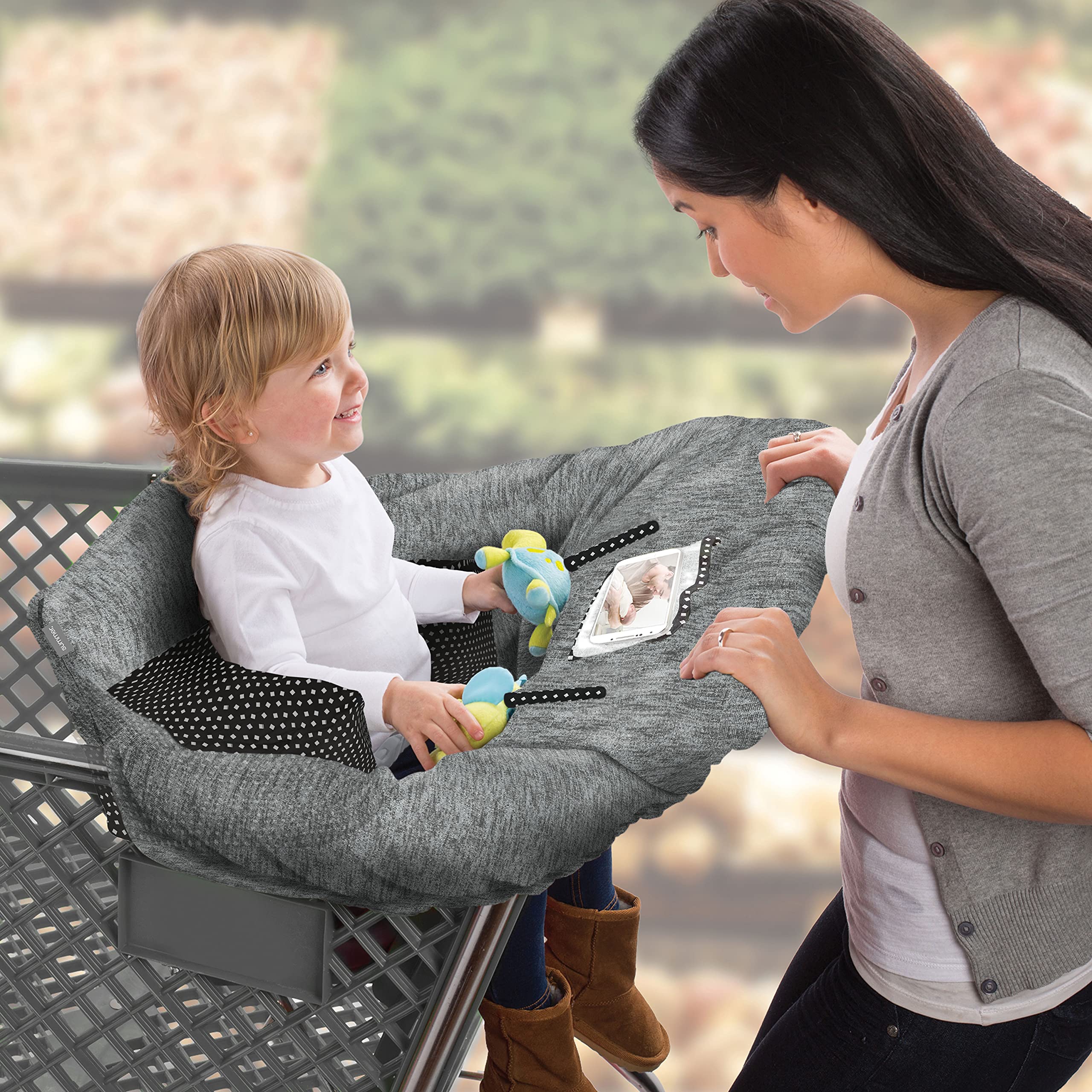 Foto 4 pulgar | Funda Cómoda Para Carrito De Compras 2 En 1 Con Cobertura Total Para Bebés De Verano - Venta Internacional.