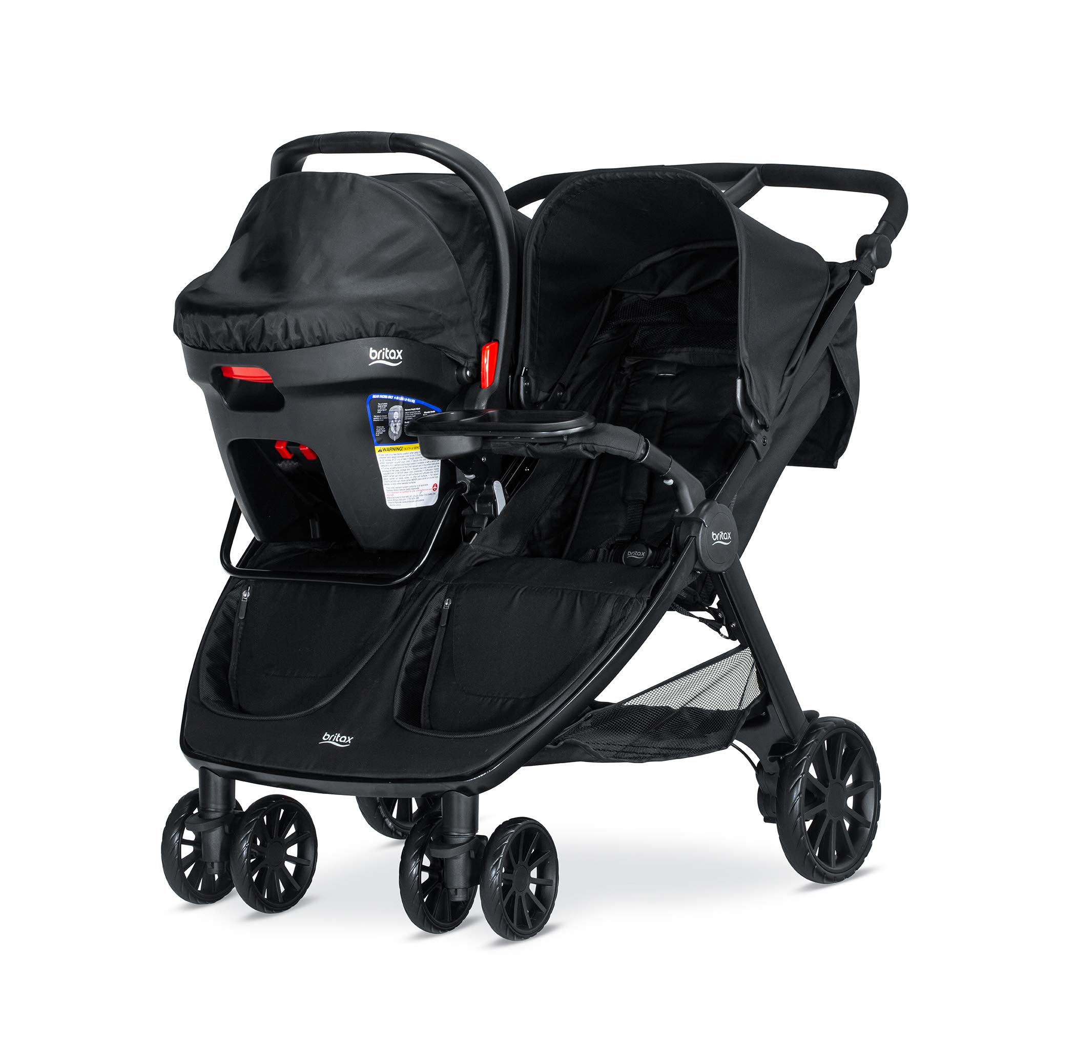 Foto 4 pulgar | Stroller Britax B-lively Double Con Adaptador Para Asiento De Coche Infantil - Venta Internacional.